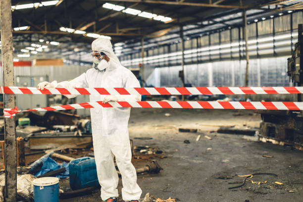 Professional Infectious Disease Decontamination technician working in Maplewood, MN